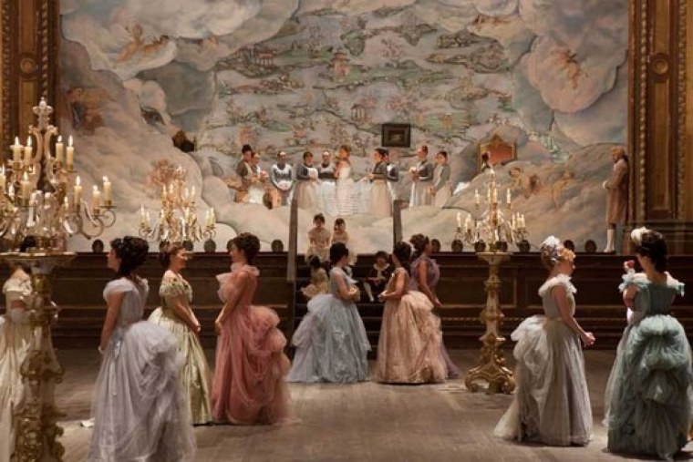 Бальный зал 18-19 века в России картина