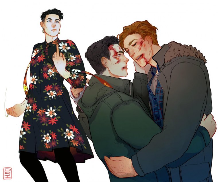 Микки и йен арты 18