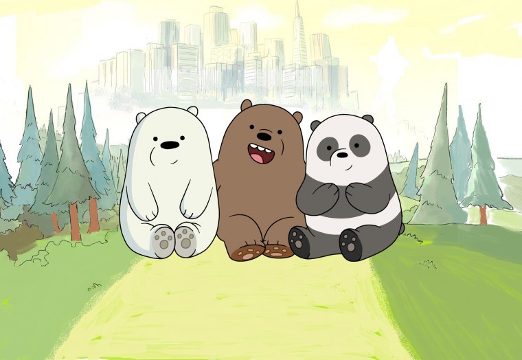 Белый Гризли и Панда мультсериал