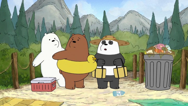 Три медведя мультфильм Картун нетворк