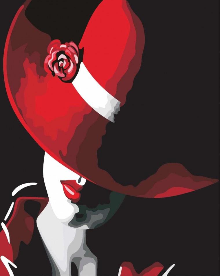 Женщина в Красном