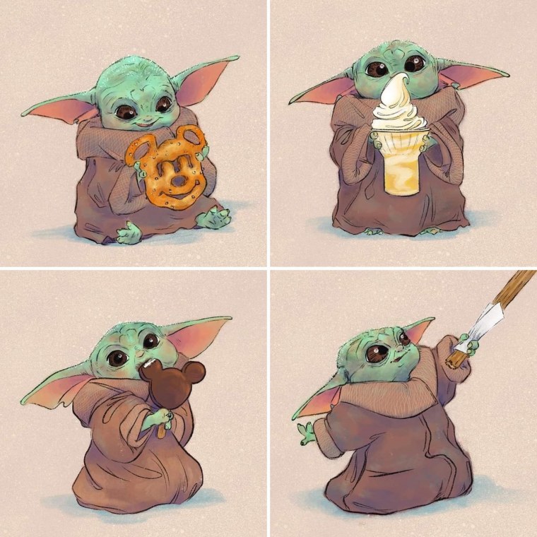 Малыш йода Санта