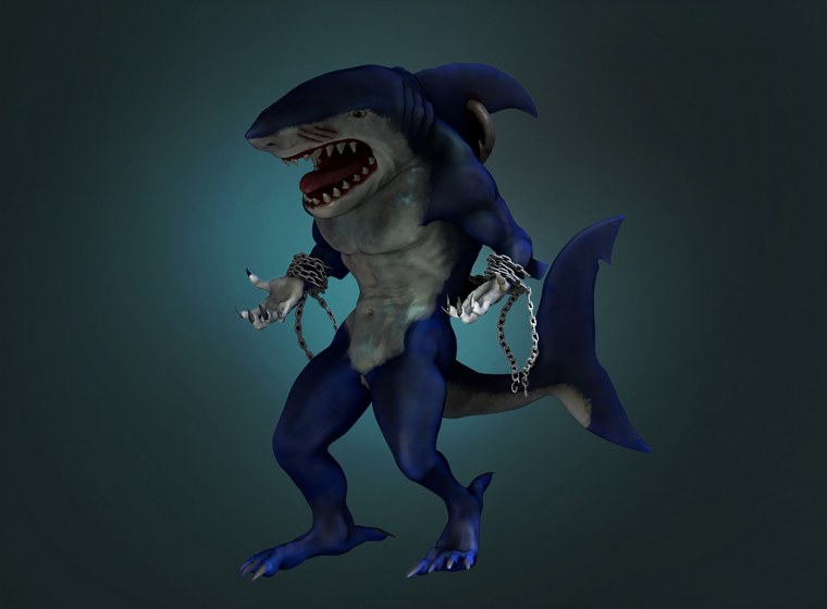 Король акула фильм флэш