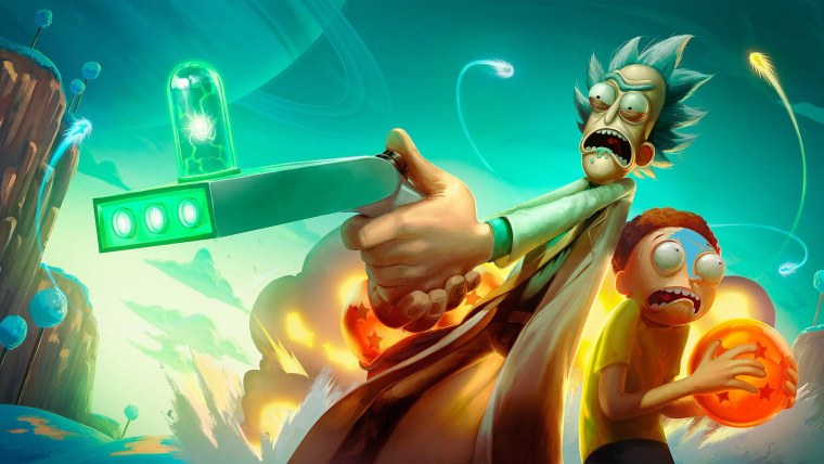 Рик и Морти арты 1920 1080