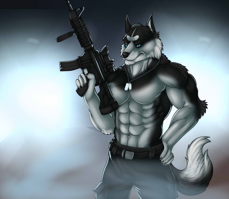 Черный Вольф Вольф человек волк