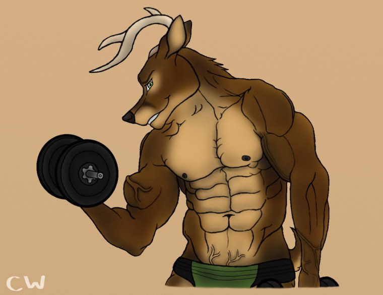 Фурри самцы качки