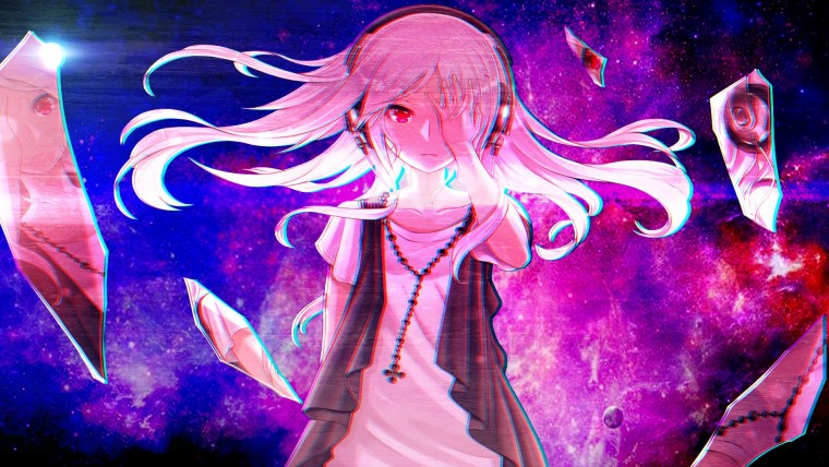 Аниме фиолетовый