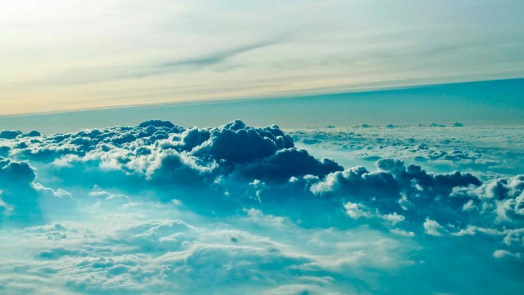 Абстракция в холодных тонах