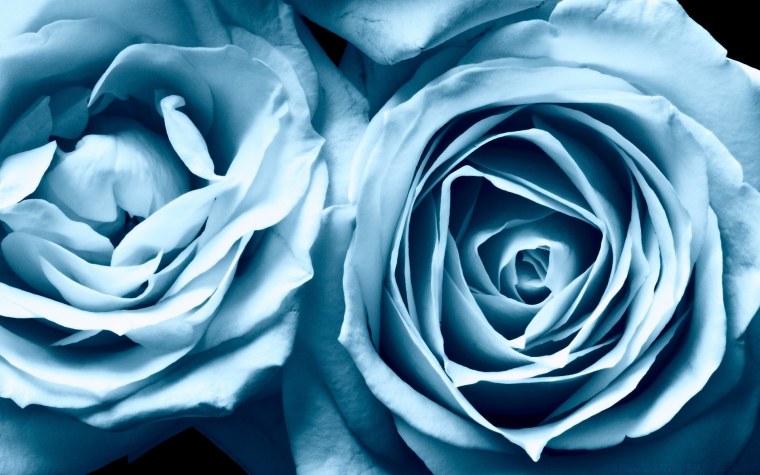 Голубые разводы