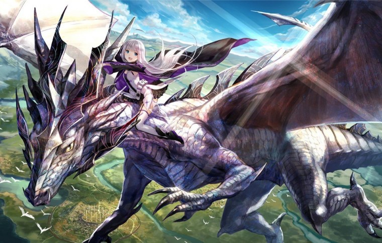 Дитя дракона аниме