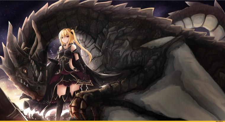 Драконья принцесса аниме