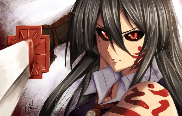 Девушки убийцы из аниме игр