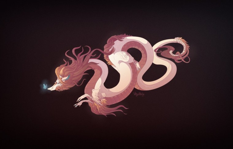 Дракон Минимализм