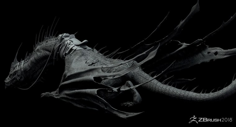 Красивый дракон