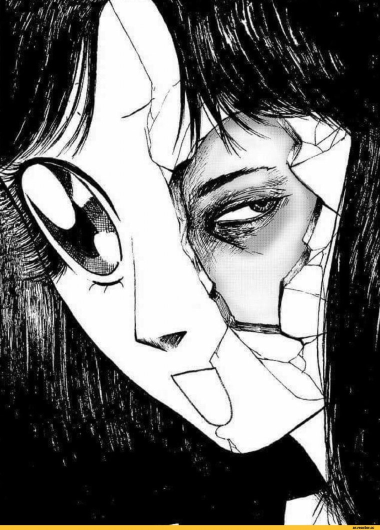 Аниме карандашом страшные