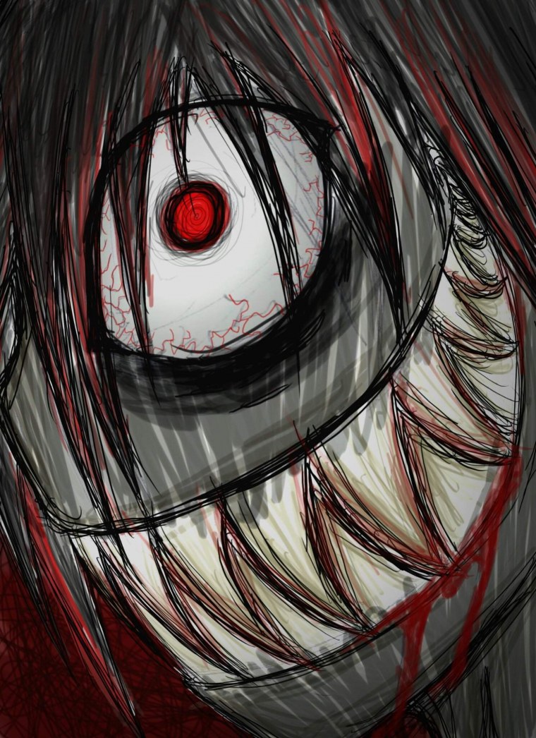 Страшные картинки для срисовки