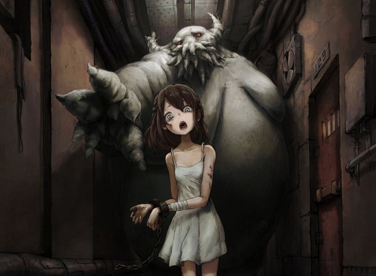 Аниме девушка вампир