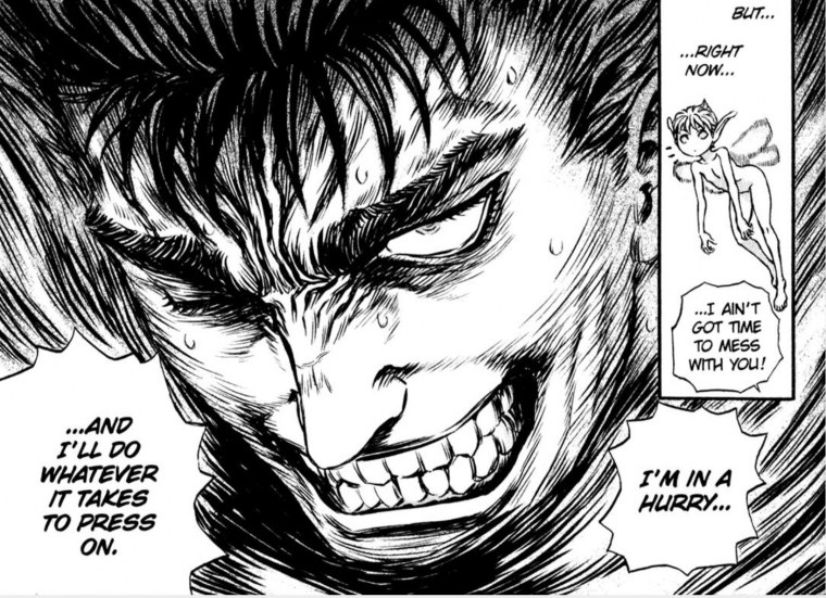 Фразы из берсерка