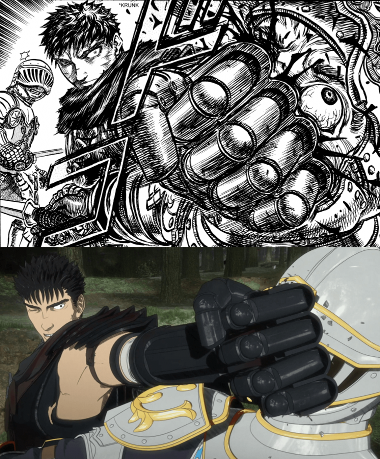 Берсерк насильник Гатса