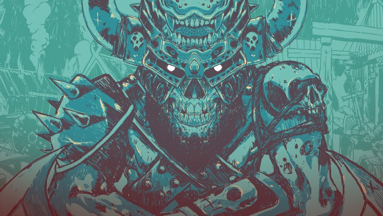 Маска Хання неон