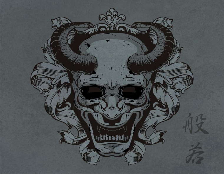 Демон они арт