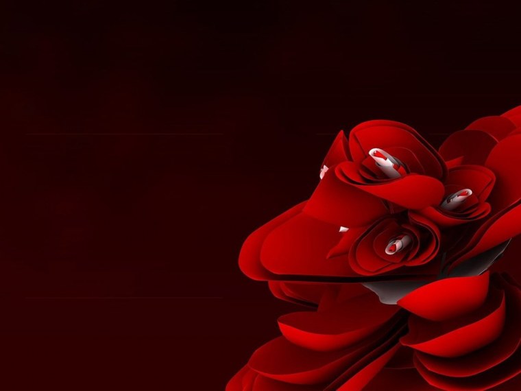 Сердце на темном фоне