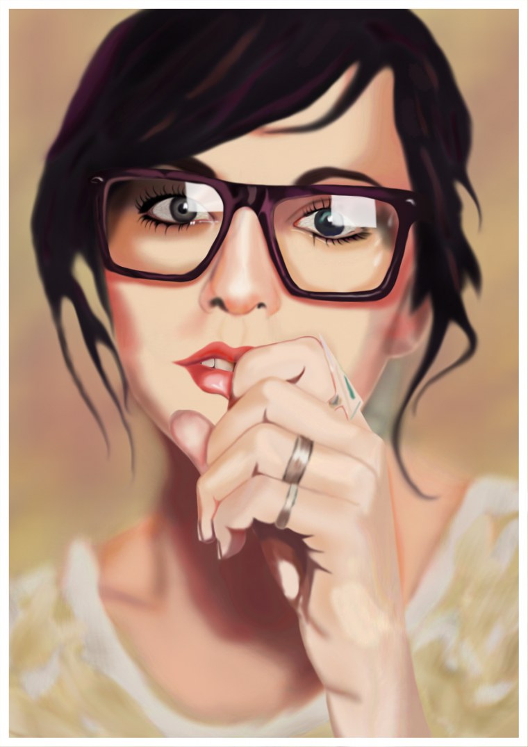 Красивые женщины в очках