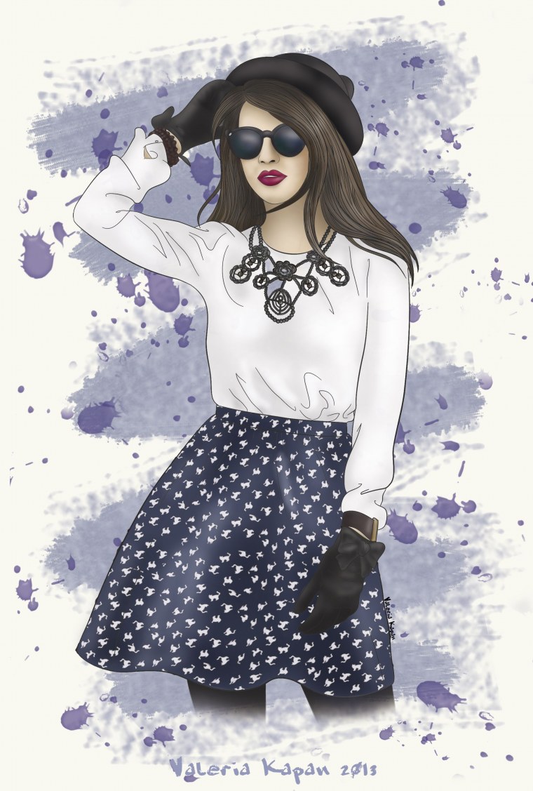 Девушка в шляпе