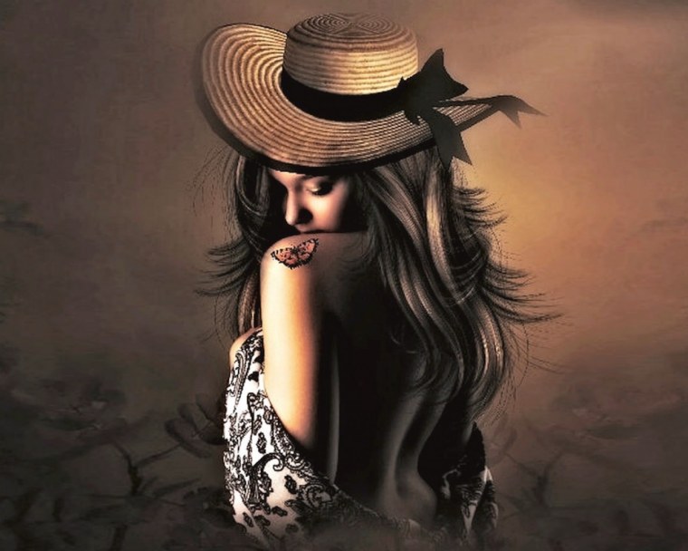 Стильный яркий аватар для девушки