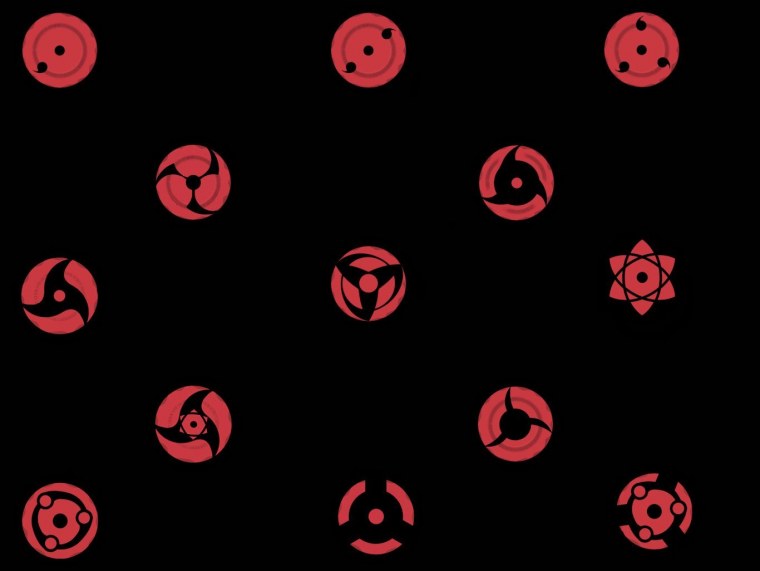 Аниме Наруто Шаринган