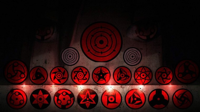 Наруто глаза Шаринган