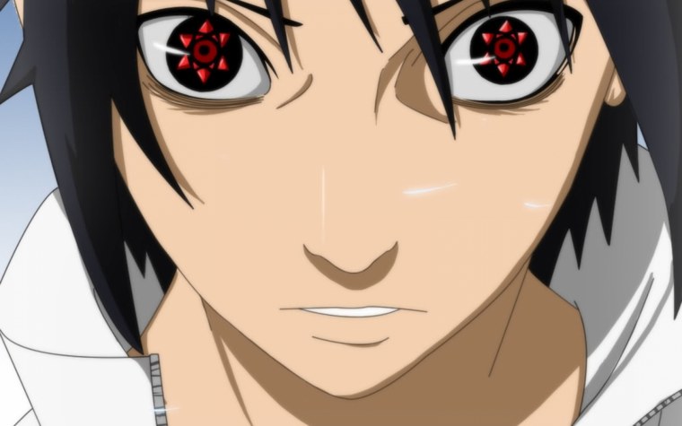 Наруто Саске Шаринган Какаши