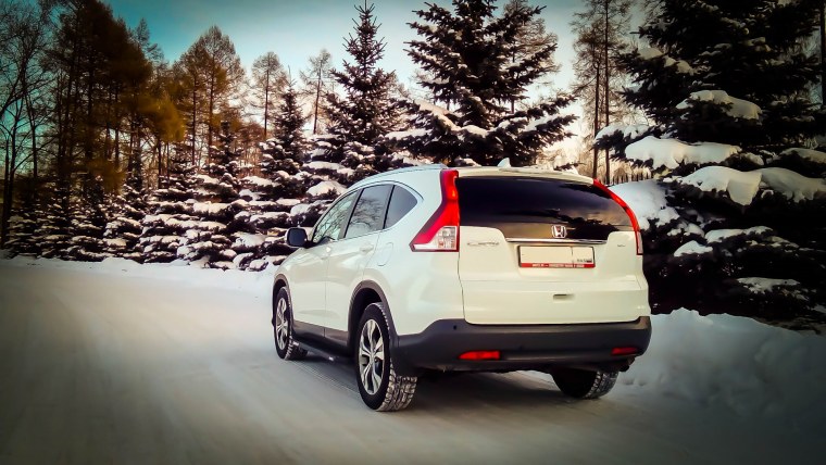 Хонда ЦРВ черная 15 год