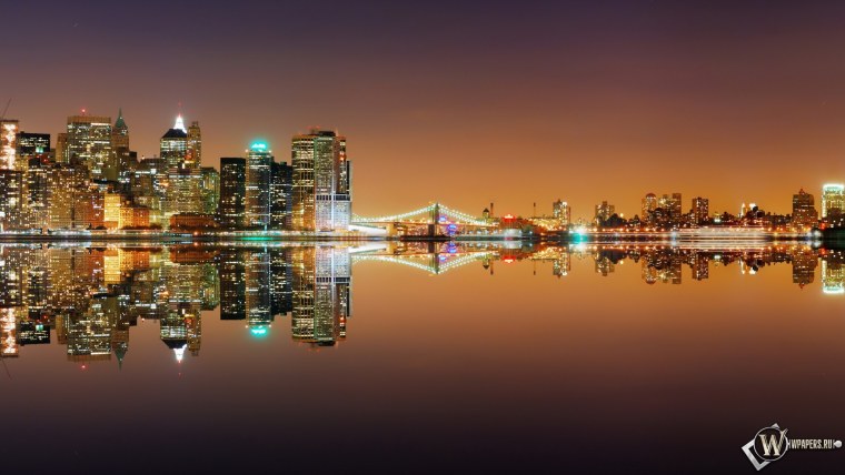 Панорама города