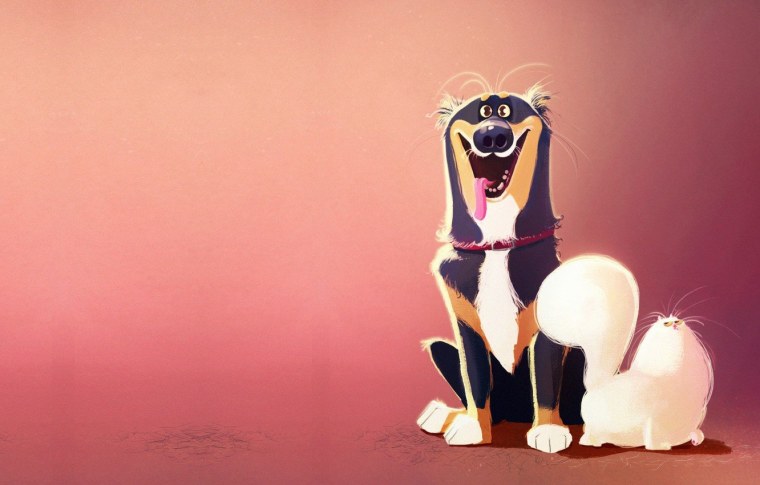 Обои с собаками мультяшными