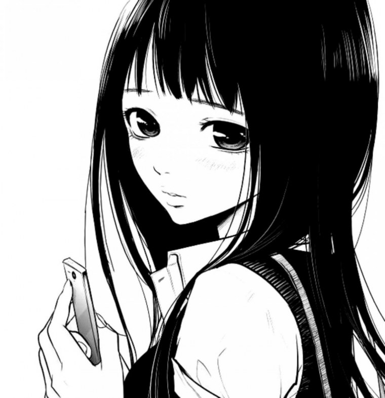 Аниме лицо девушки