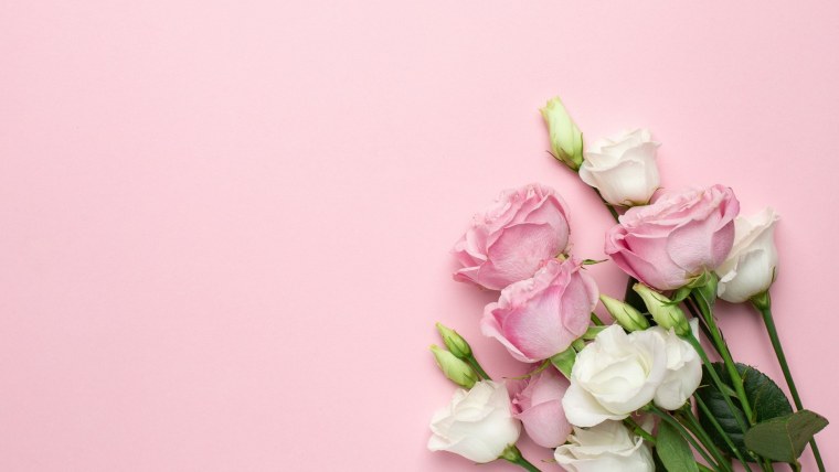 Нежный фон с цветами