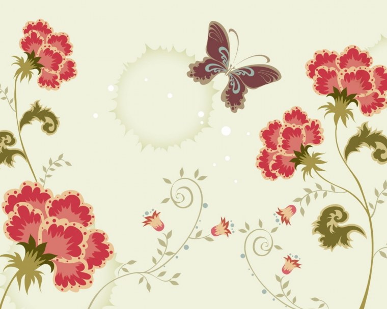 Цветы фон для открытки