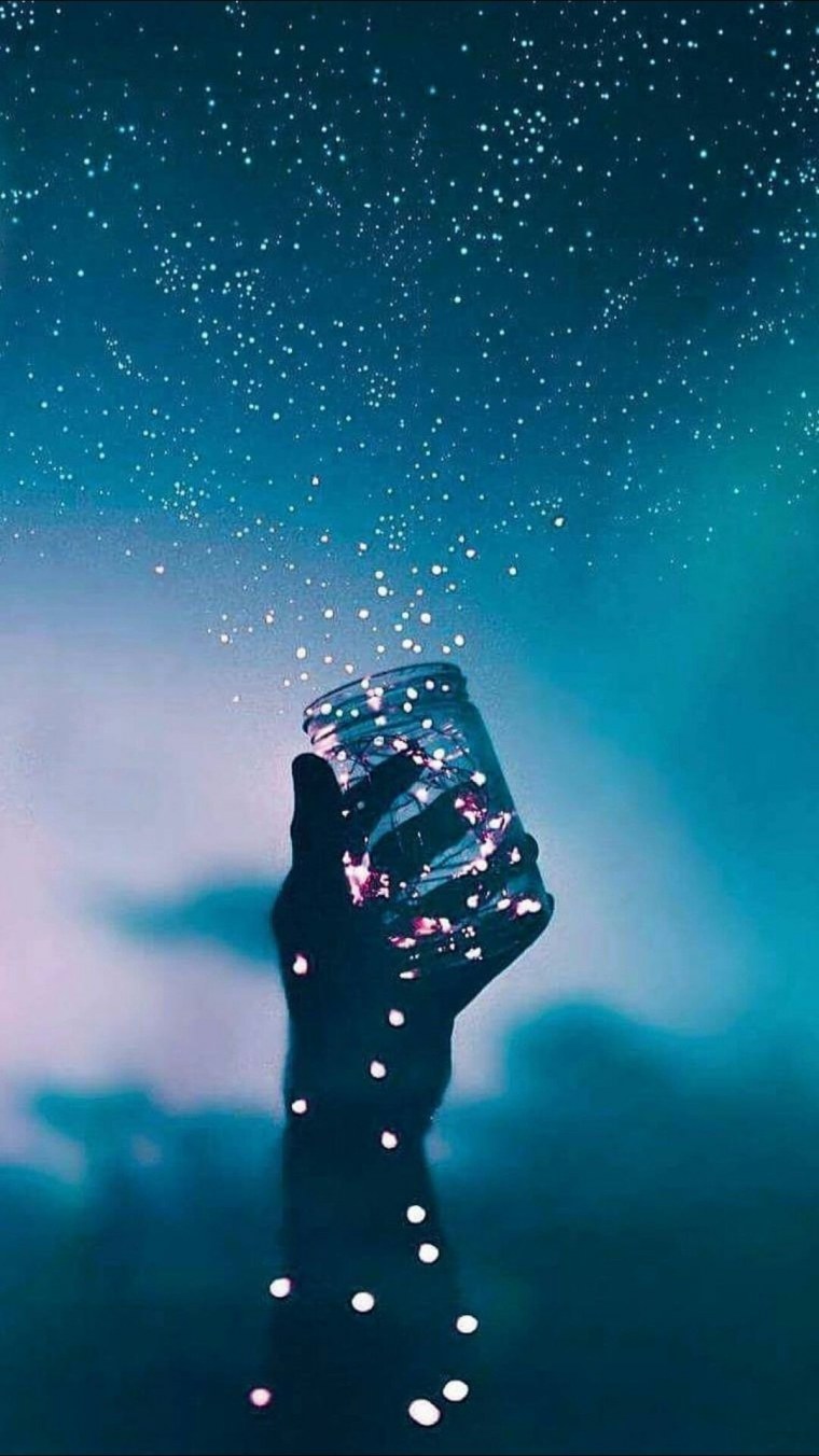 Цветной в воде