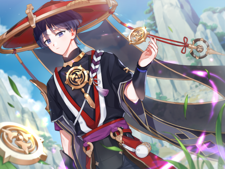 Скарамучча Геншин босс