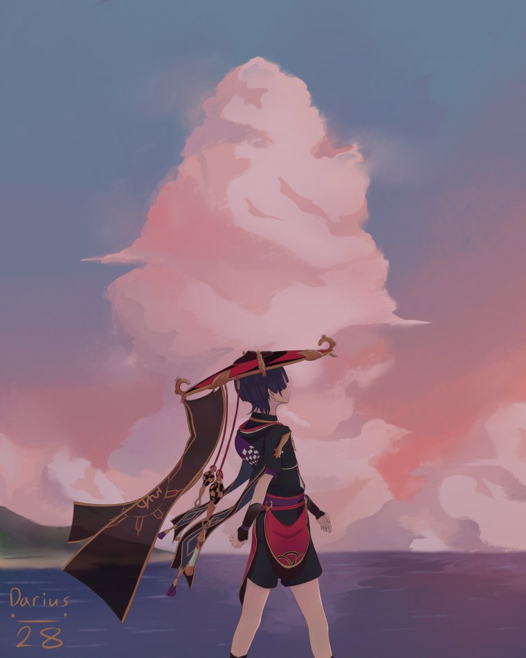 Скарамучи Геншин