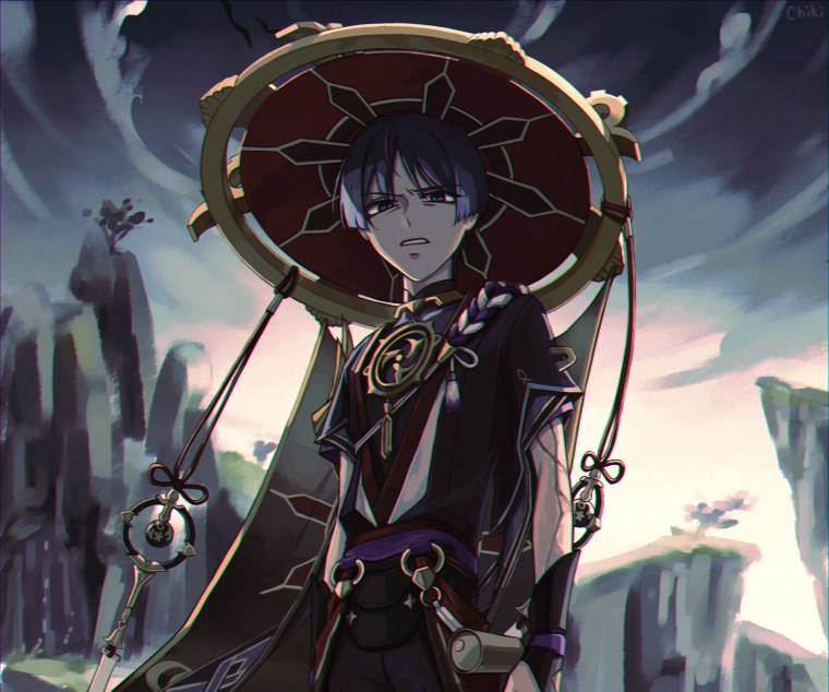 Скарамучча Геншин Импакт HD