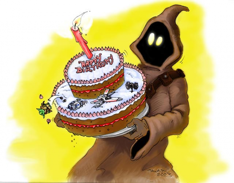 Поздравление с др Звездные войны