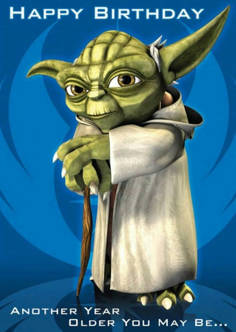 Открытка в стиле Звездных войн