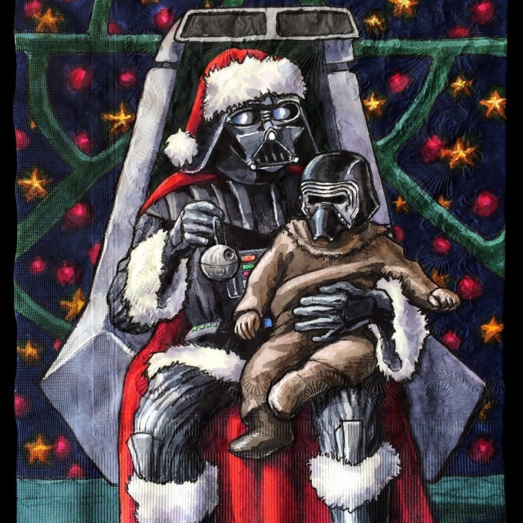 Дарт Вейдер Санта Клаус