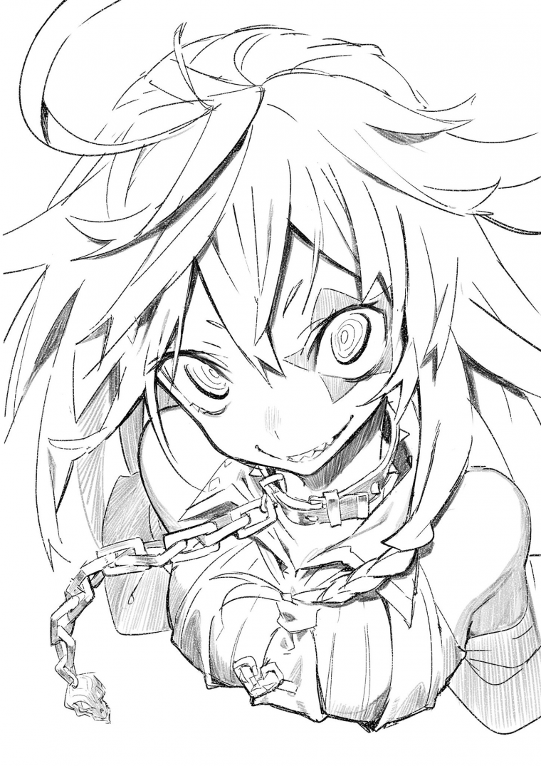 Аниме эскизы