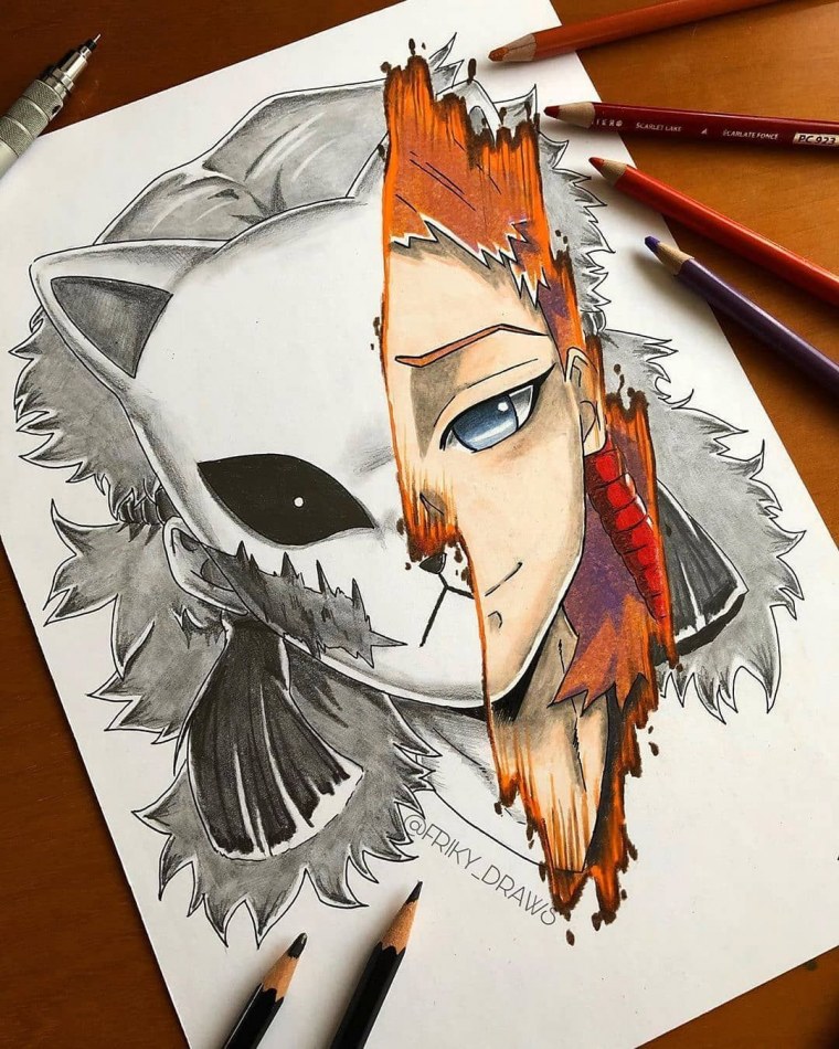 Лис из клинок рассекающий демонов