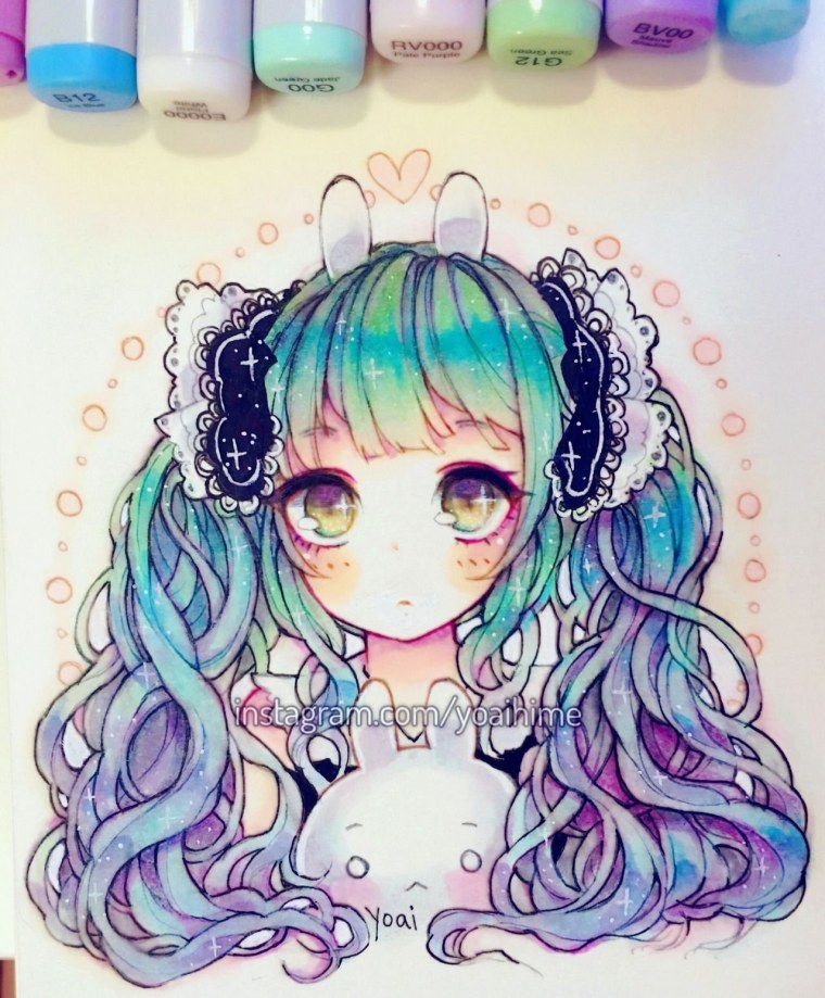 Рисунки аниме