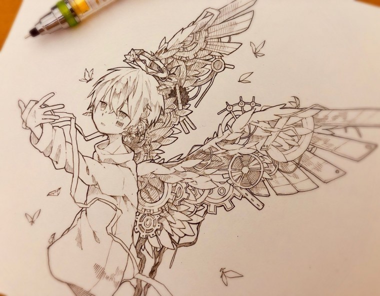 Скетчбук. Аниме
