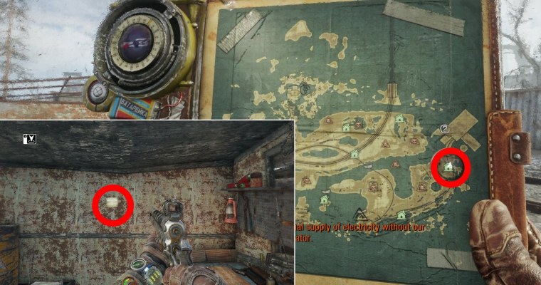 Метро Эксодус тайники карта Волга